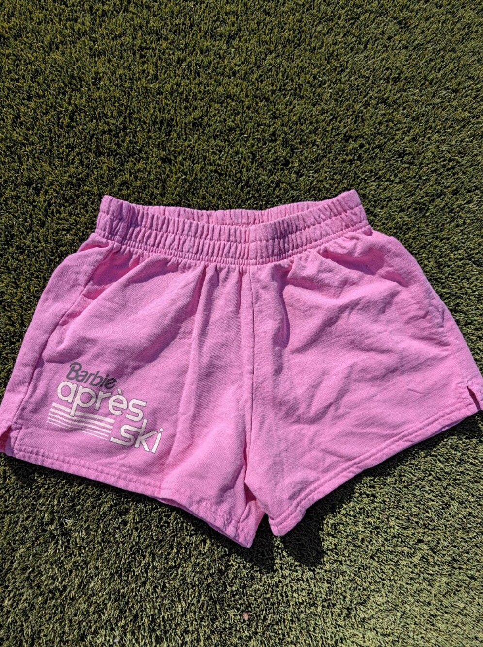 Barbie Pink Cotton Shorts - XS